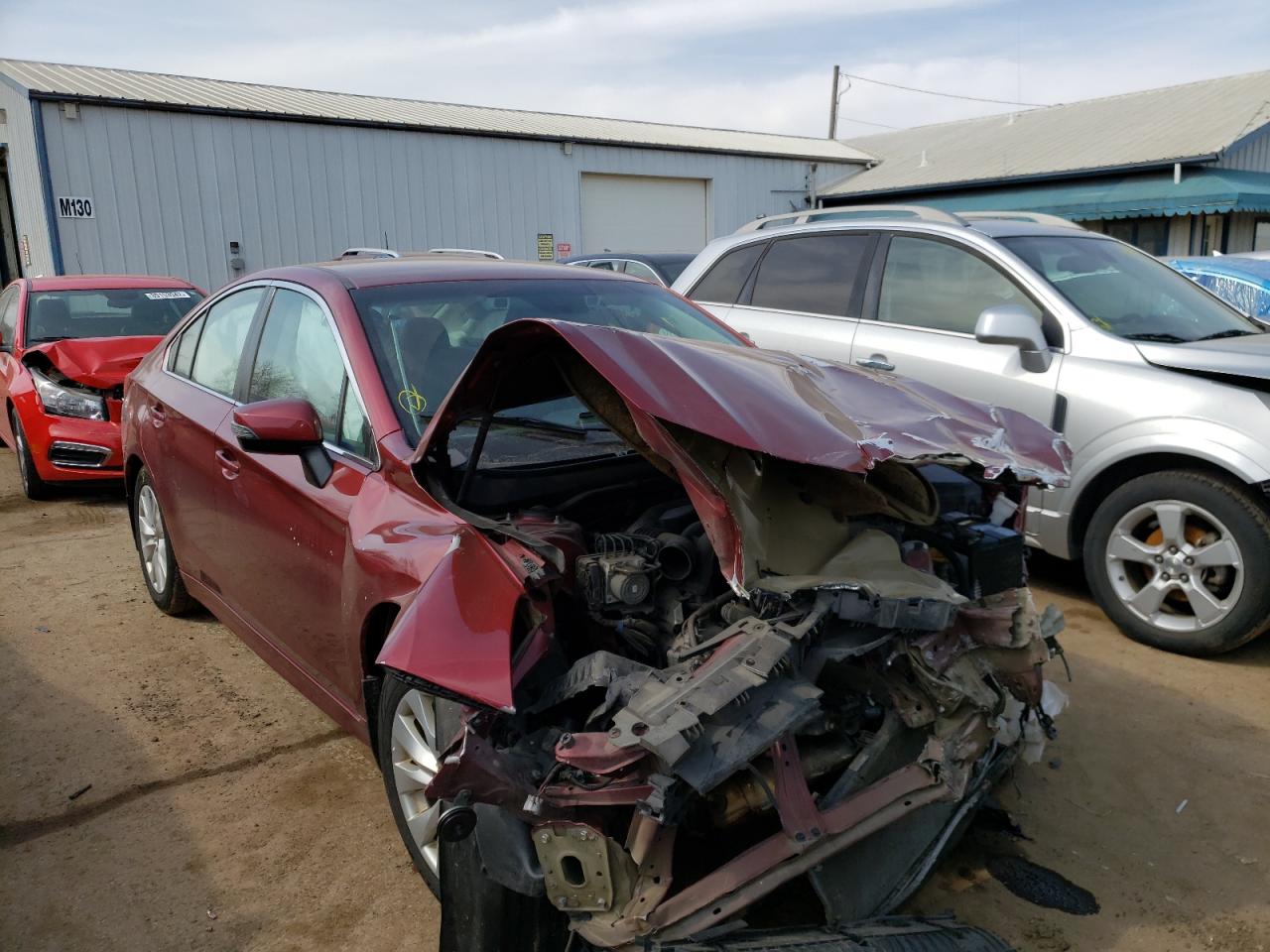 SUBARU LEGACY 2.5 2015 with VIN 4S3BNBF63F3060525 - Photo from auction