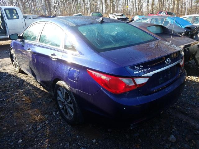 Photo 3 from auction – 2013 HYUNDAI SONATA SE with VIN 5NPEC4ABXDH798228