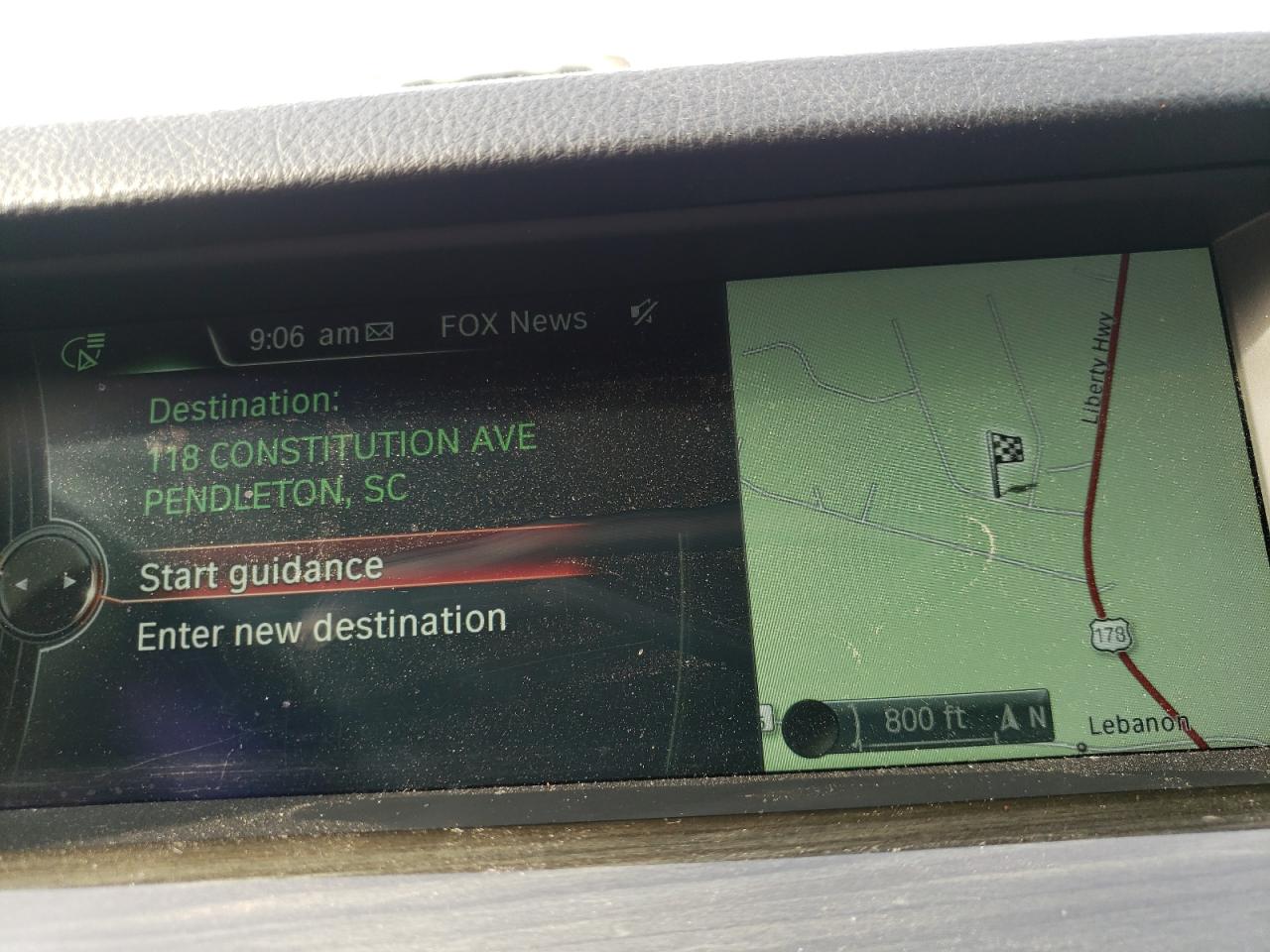 Photo 9 from auction – 2014 BMW 535 XI with VIN WBA5B3C5XED532863
