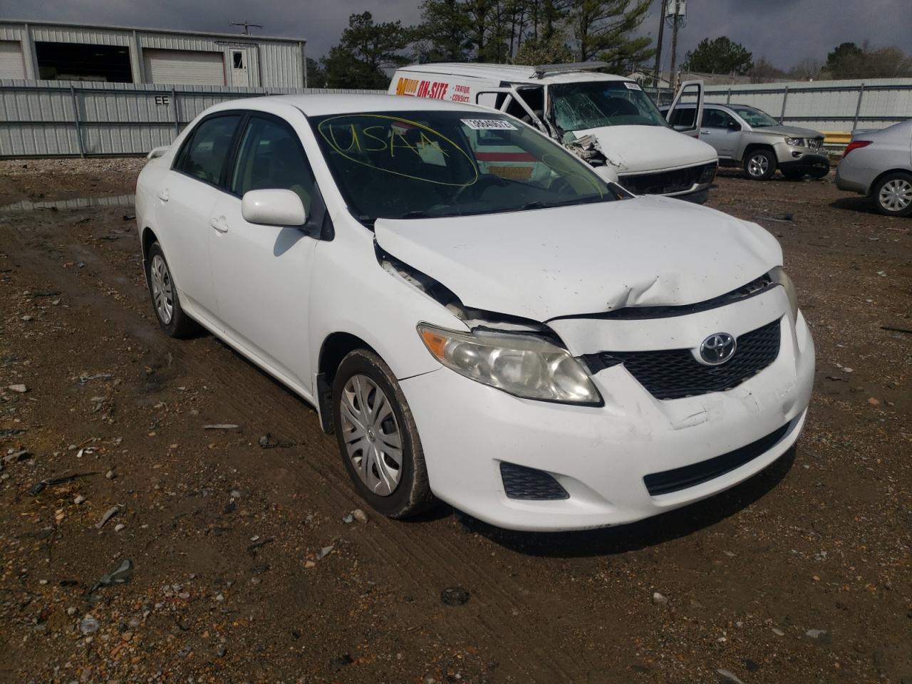 TOYOTA COROLLA BA 2009 with VIN 2T1BU40E09C168353 - Photo from auction