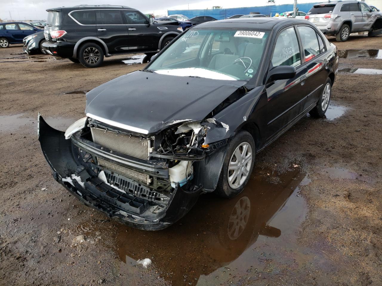 Photo 2 from auction – 2003 HONDA CIVIC EX with VIN 2HGES25753H538888