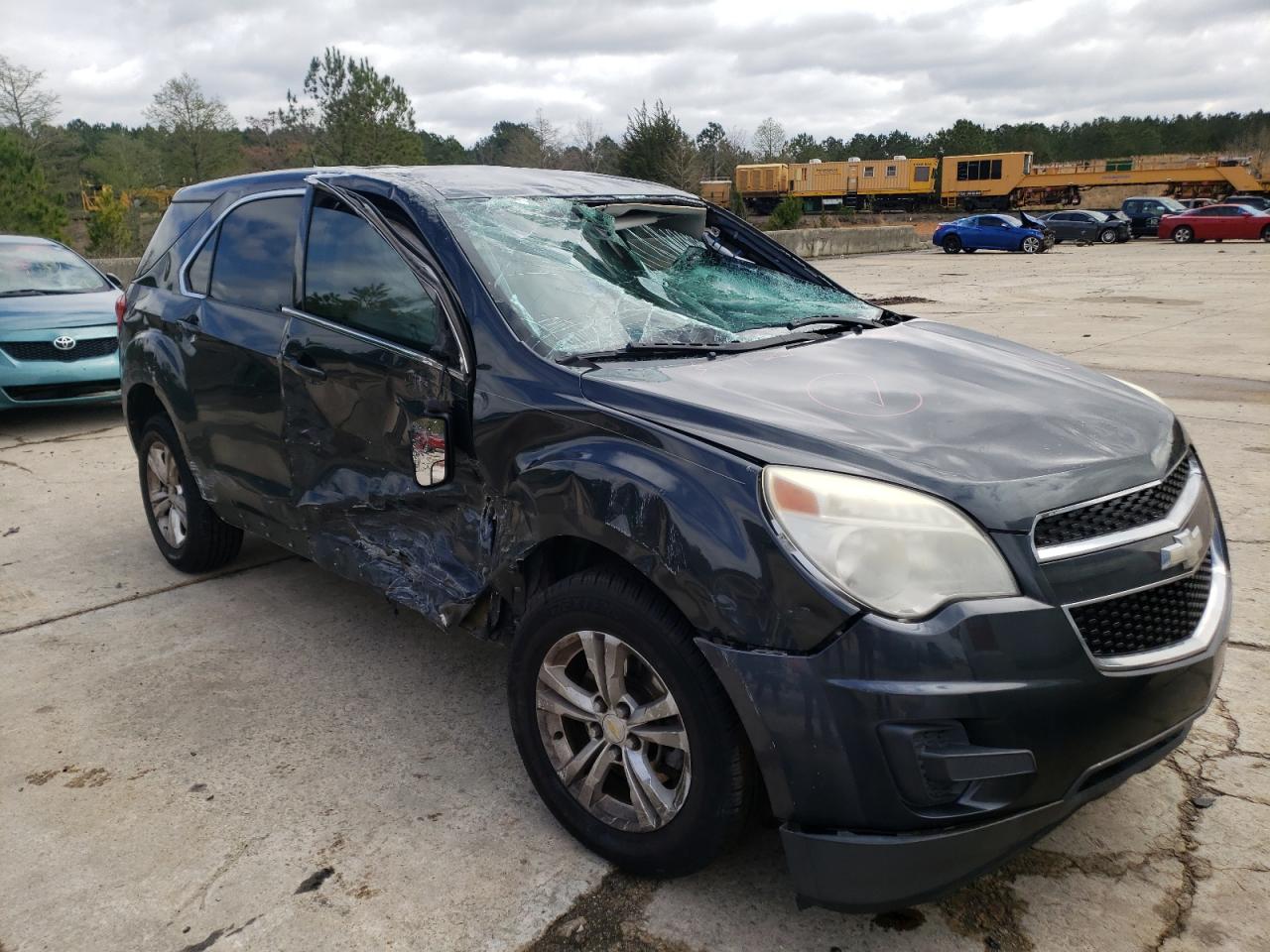 CHEVROLET EQUINOX LS 2012 with VIN 2GNALBEK1C1250218 - Photo from auction