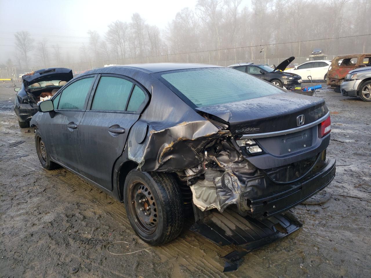Photo 3 from auction – 2015 HONDA CIVIC EX with VIN 19XFB2F8XFE223028