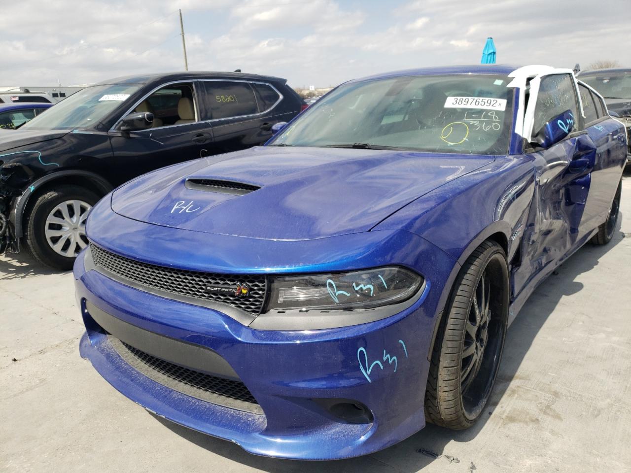 Photo 2 from auction – 2018 DODGE CHARGER R/ with VIN 2C3CDXGJ1JH163430