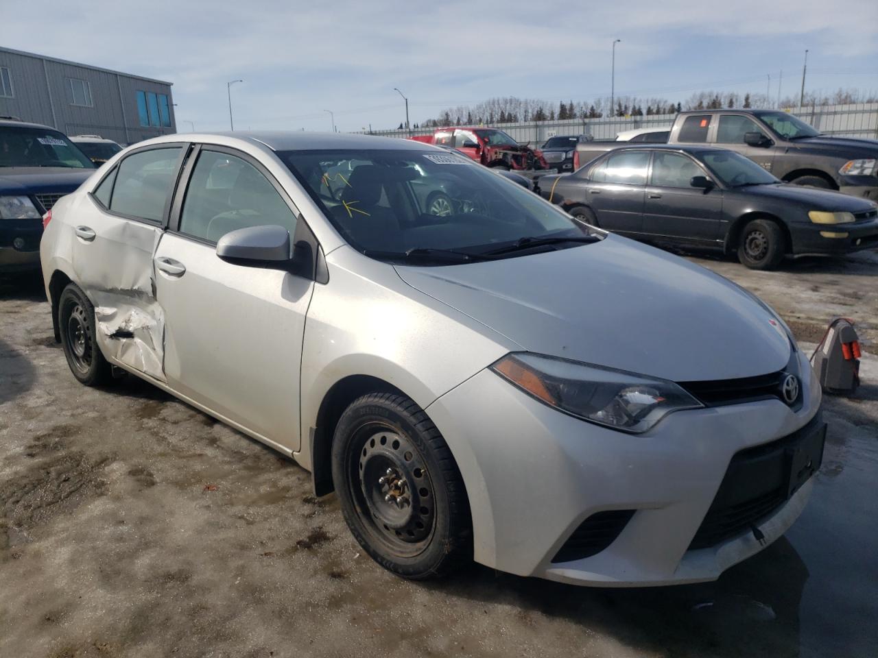 TOYOTA COROLLA L 2014 with VIN 2T1BURHE7EC165073 - Photo from auction