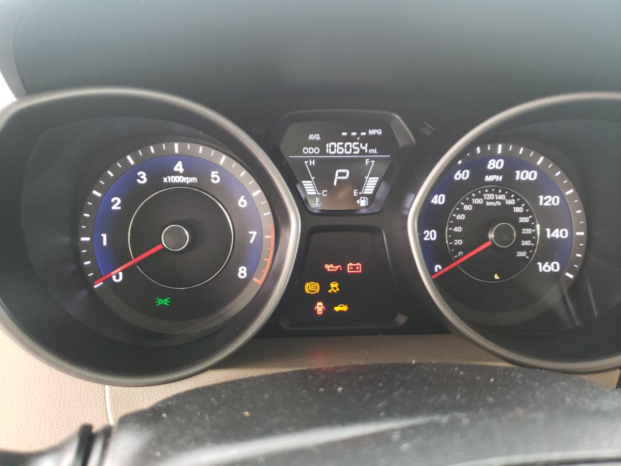 Photo 8 from auction – 2014 HYUNDAI ELANTRA with VIN 5NPDH4AE2EH473484