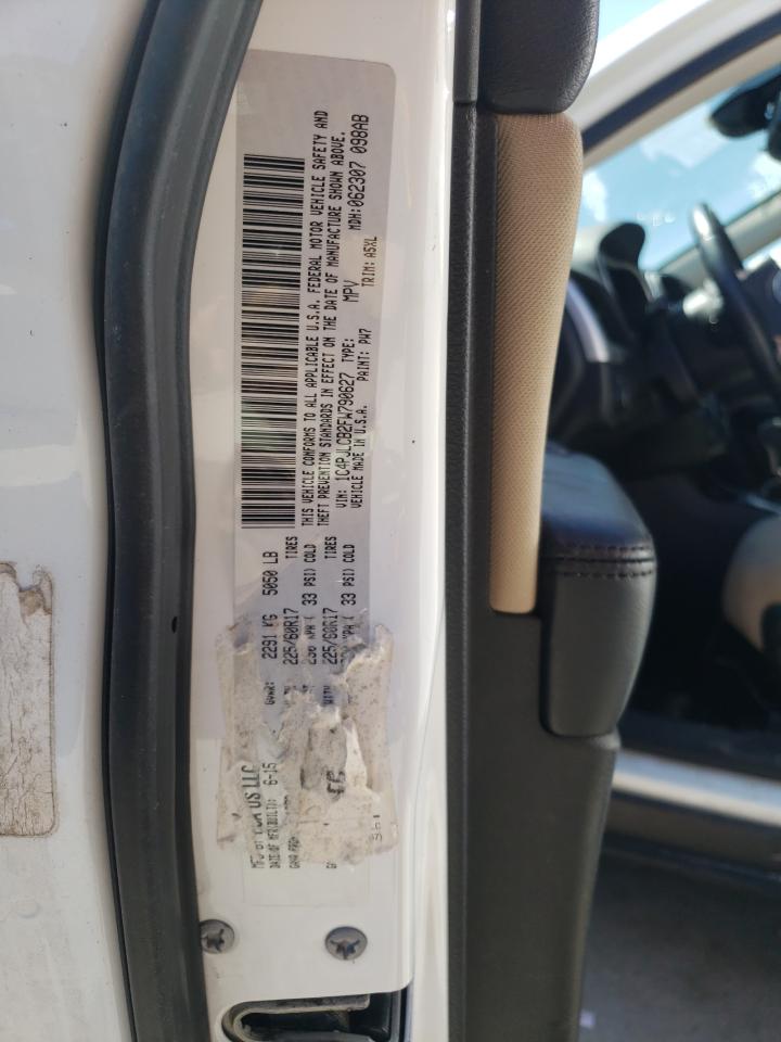 Photo 10 from auction – 2015 JEEP CHEROKEE L with VIN 1C4PJLCB2FW790627