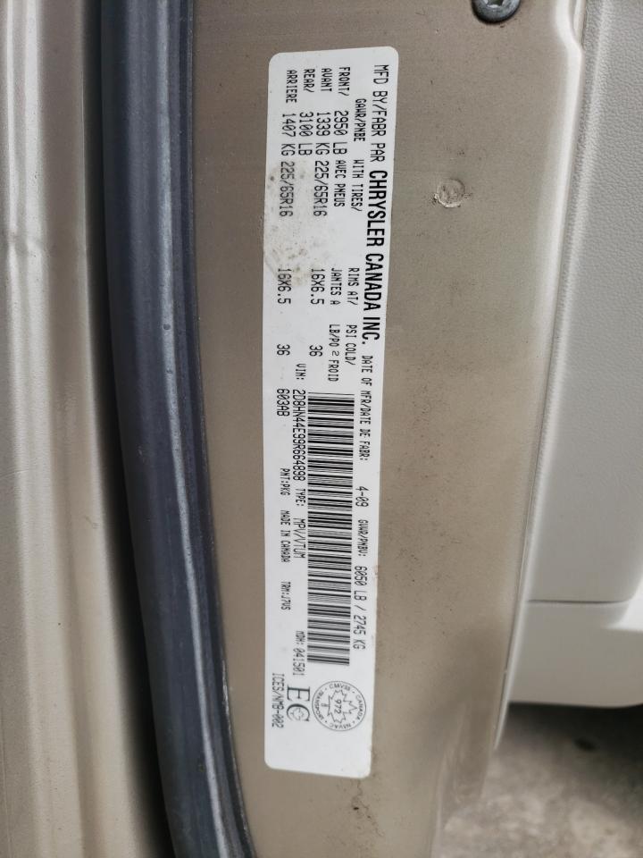 Photo 10 from auction – 2009 DODGE GRAND CARA with VIN 2D8HN44E99R664898