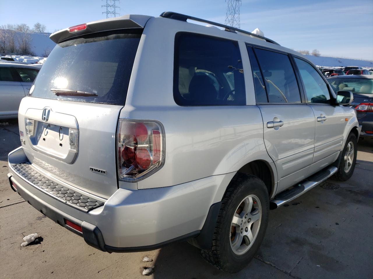 Photo 4 from auction – 2008 HONDA PILOT EXL with VIN 5FNYF18638B022684