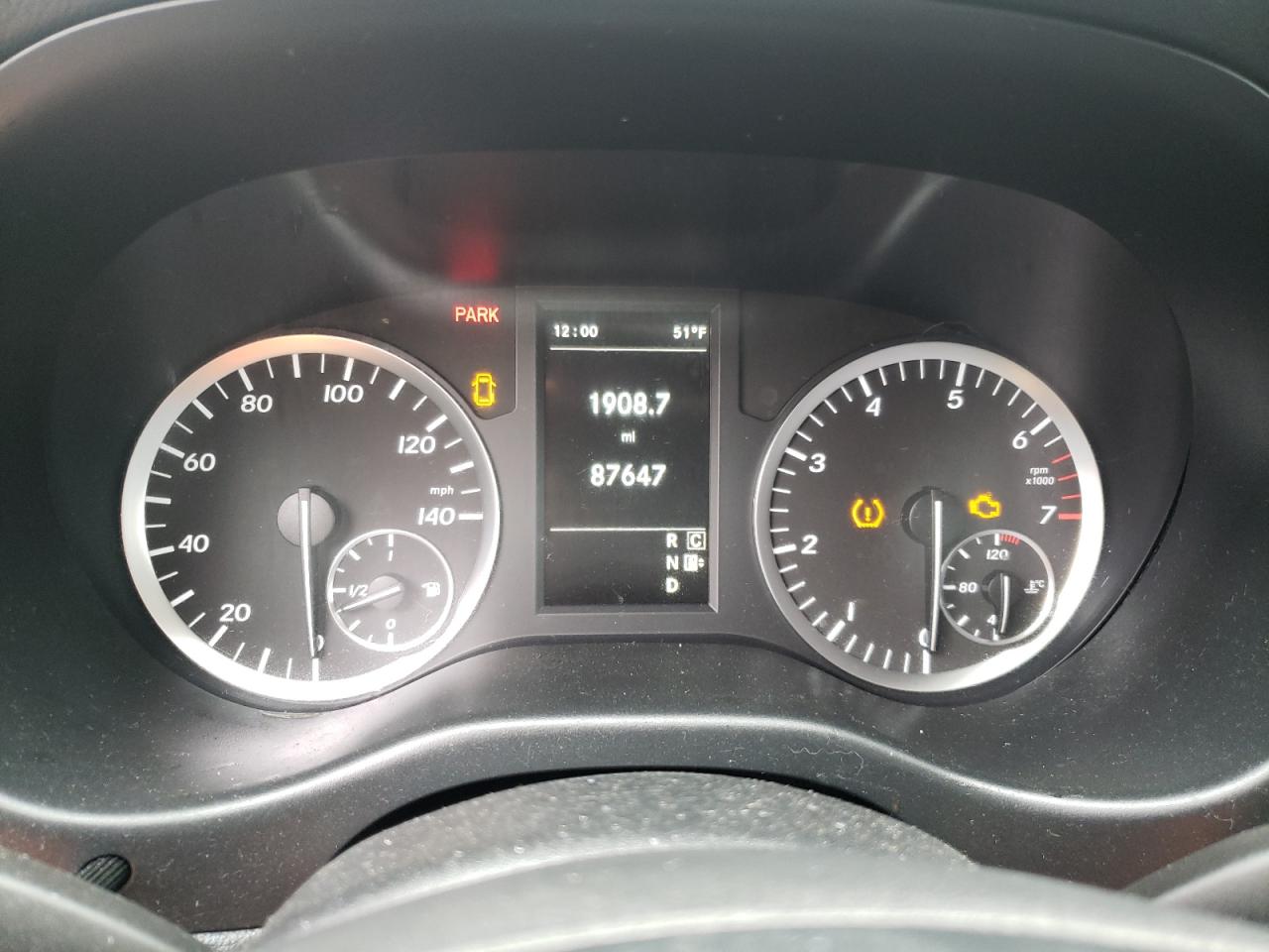 Photo 8 from auction – 2018 MERCEDES-BENZ METRIS with VIN WD4PG2EEXJ3485845