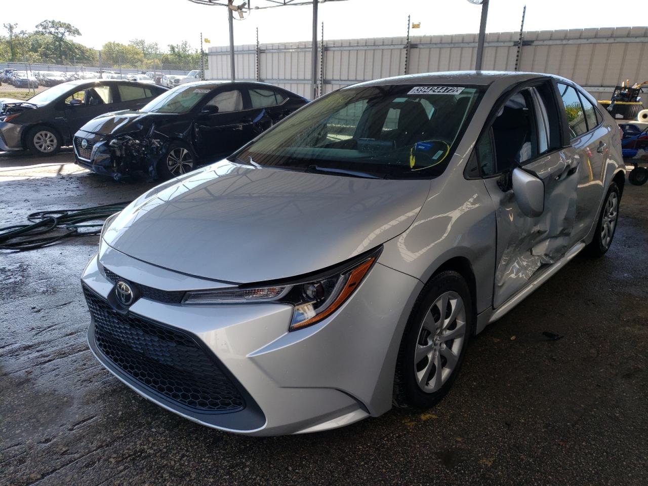 Photo 2 from auction – 2021 TOYOTA COROLLA LE with VIN 5YFEPMAE9MP200714