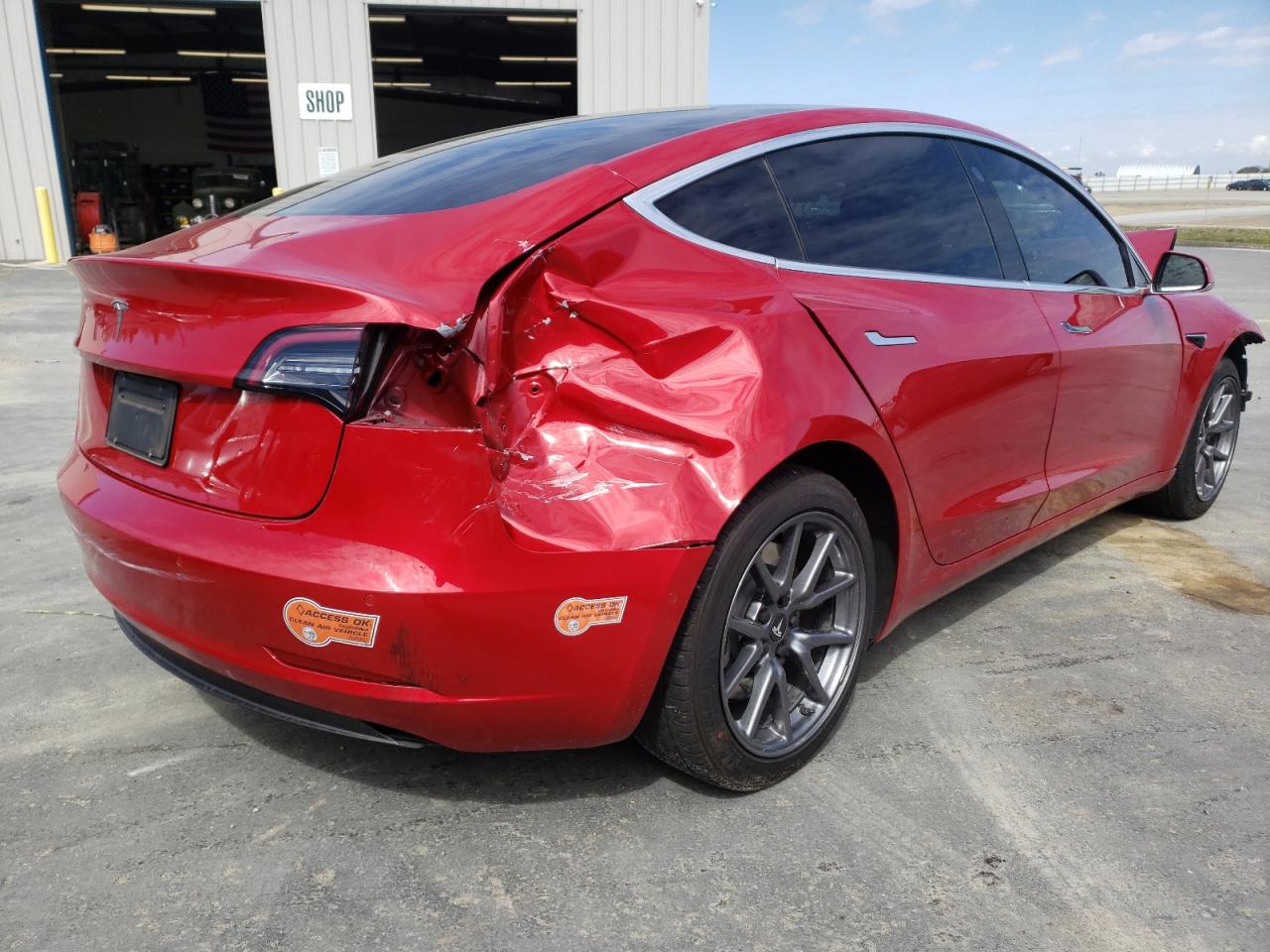 Photo 4 from auction – 2020 TESLA MODEL 3 with VIN 5YJ3E1EA2LF644465