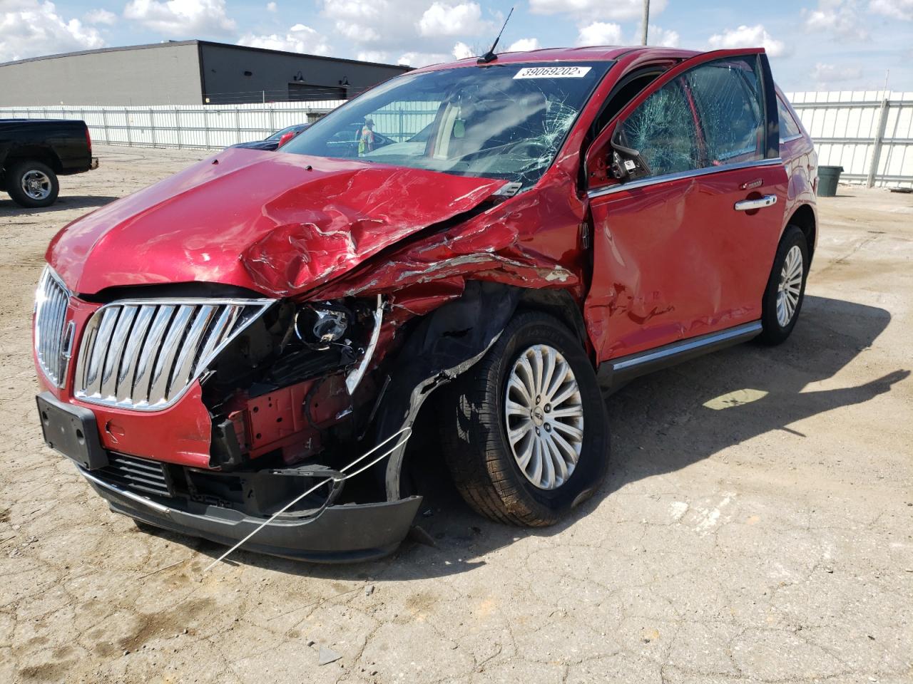 Photo 9 from auction – 2011 LINCOLN MKX with VIN 2LMDJ6JK1BBJ15077