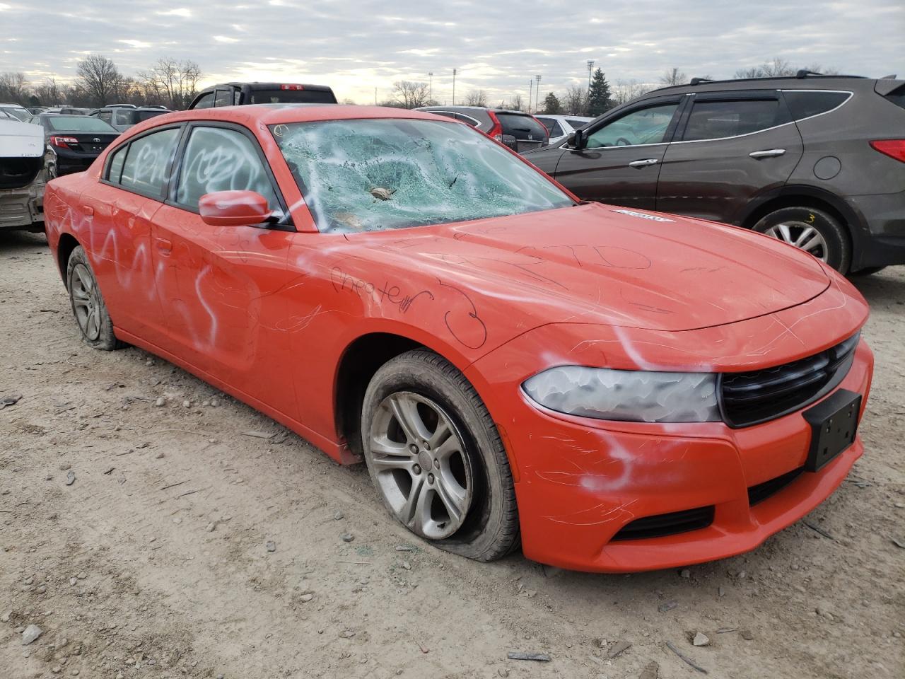 DODGE CHARGER SX 2019 with VIN 2C3CDXBG3KH702949 - Photo from auction