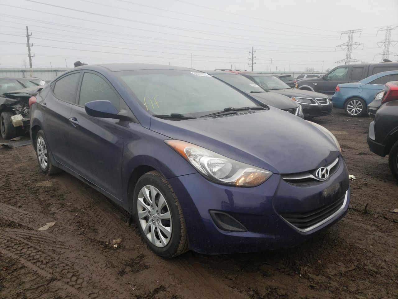 Photo 1 from auction – 2012 HYUNDAI ELANTRA with VIN 5NPDH4AE1CH090617