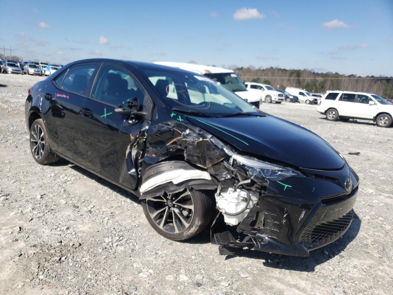 Photo 1 from auction – 2018 TOYOTA COROLLA L with VIN 2T1BURHE7JC037894