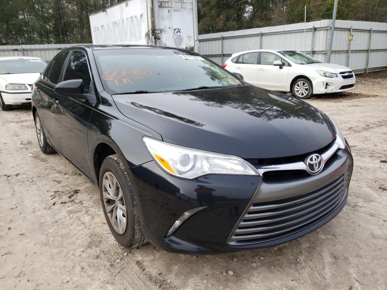 TOYOTA CAMRY LE 2017 with VIN 4T1BF1FK7HU444773 - Photo from auction