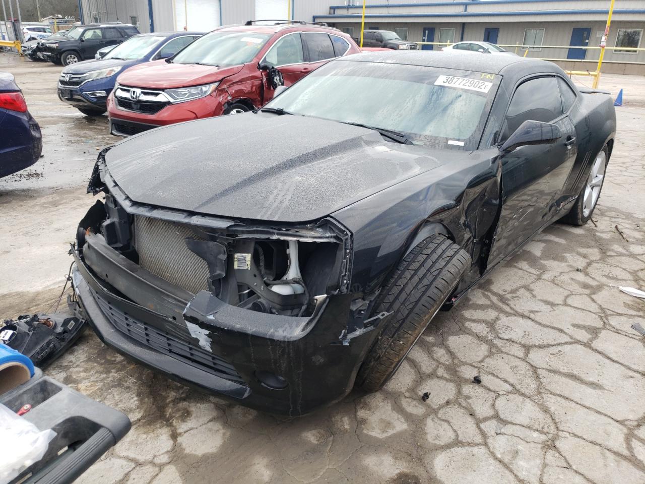 Photo 2 from auction – 2015 CHEVROLET CAMARO LT with VIN 2G1FD1E39F9285196