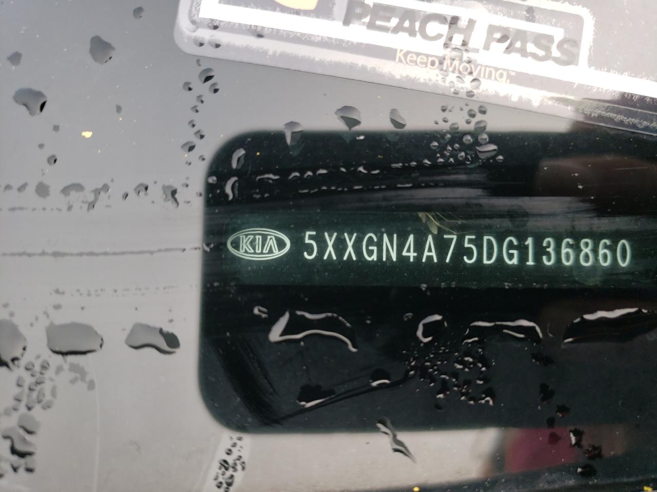 Photo 10 from auction – 2013 KIA OPTIMA with VIN 5XXGN4A75DG136860