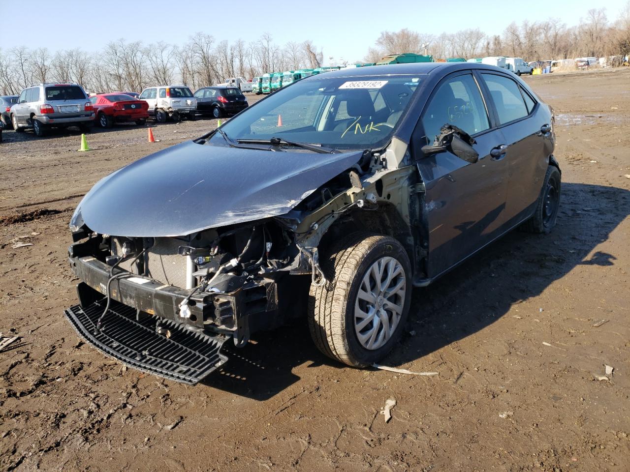 Photo 2 from auction – 2018 TOYOTA COROLLA L with VIN 2T1BURHE7JC124890