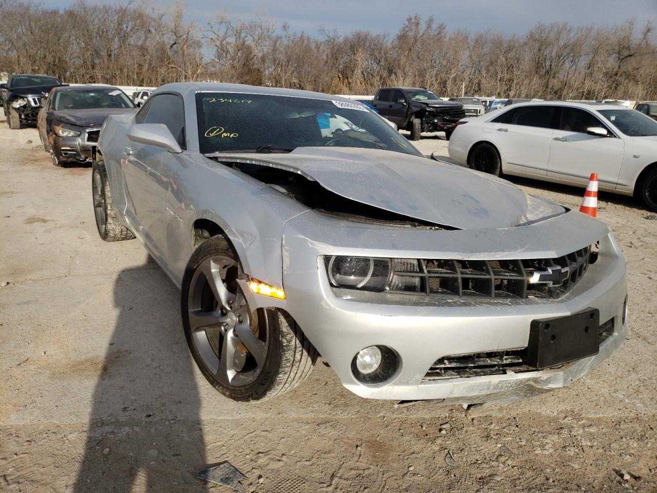 Photo 1 from auction – 2013 CHEVROLET CAMARO LT with VIN 2G1FB1E31D9234617