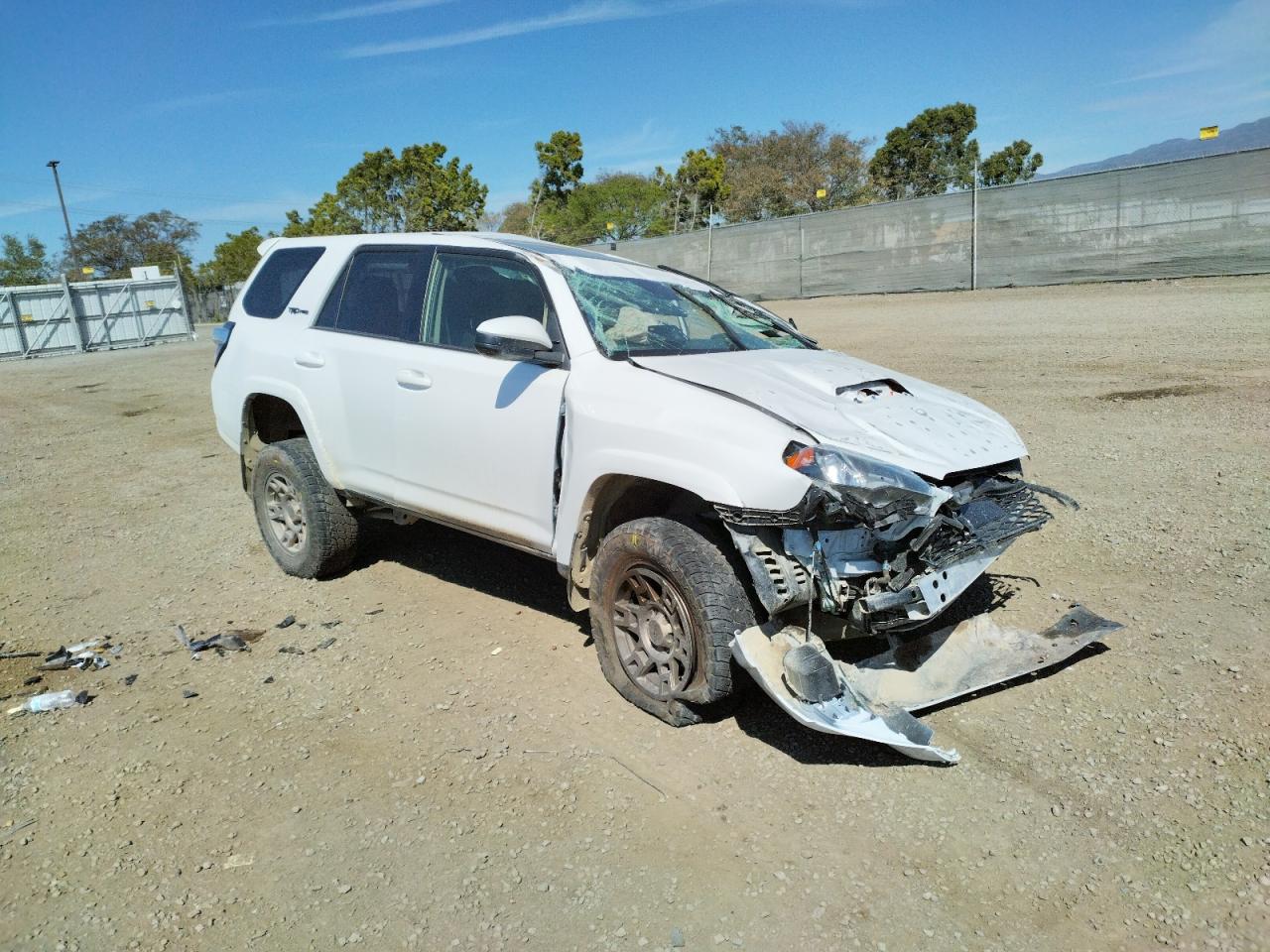 TOYOTA 4RUNNER SR 2020 with VIN JTEBU5JR0L5749343 - Photo from auction