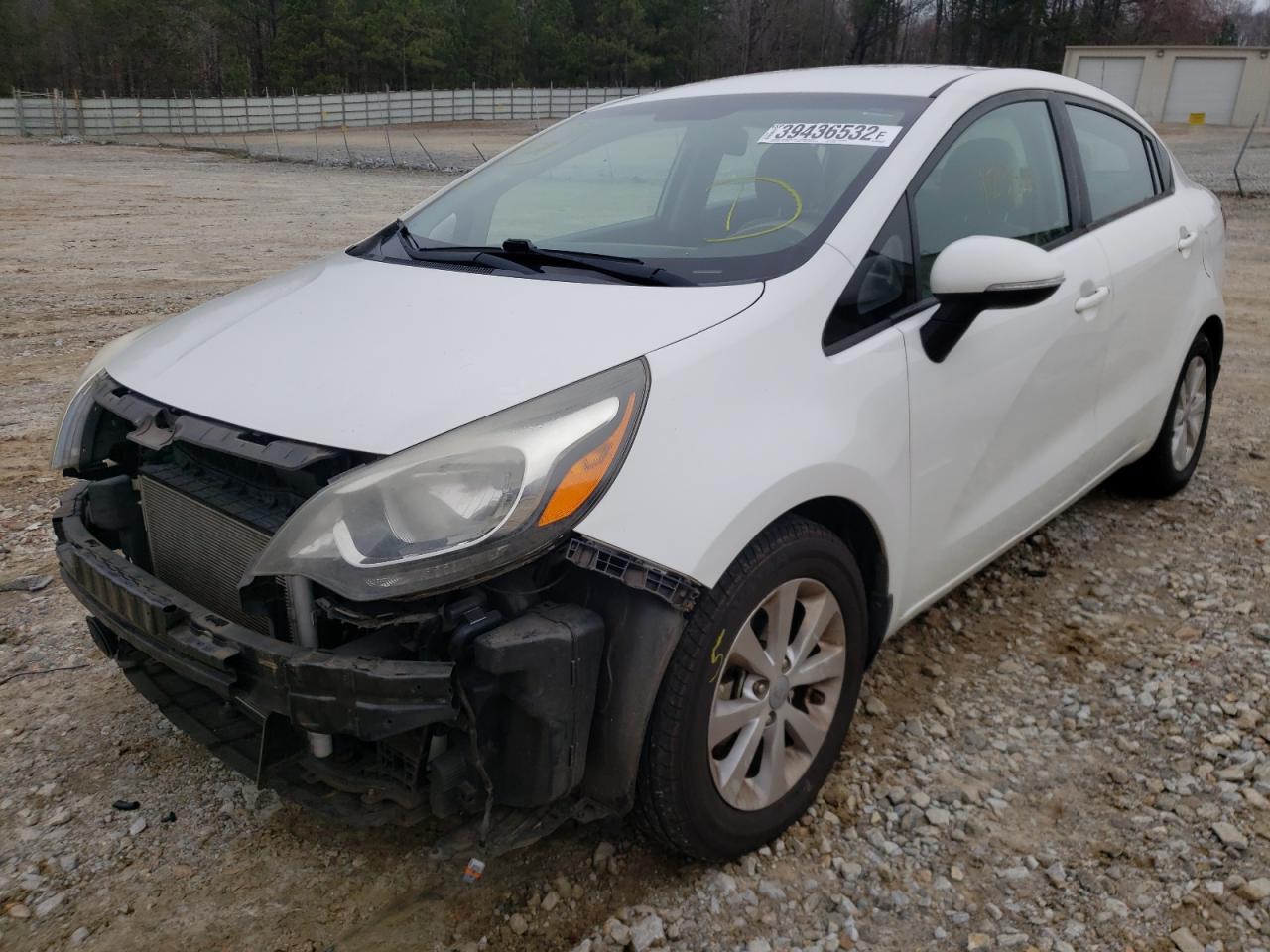 Photo 2 from auction – 2013 KIA RIO EX with VIN KNADN4A31D6124202