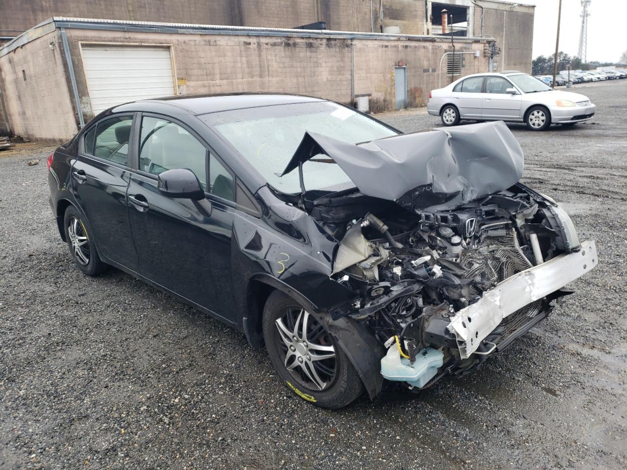 HONDA CIVIC LX 2012 with VIN 19XFB2F50CE388460 - Photo from auction