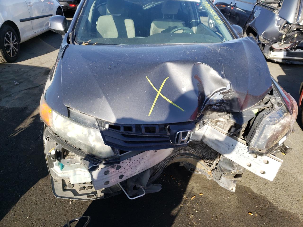 Photo 7 from auction – 2012 HONDA CIVIC EX with VIN 19XFB2F86CE331948