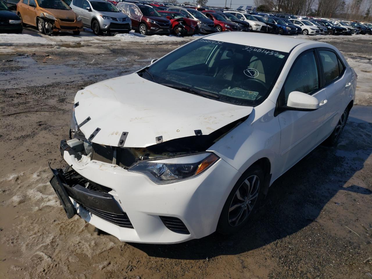 Photo 2 from auction – 2015 TOYOTA COROLLA L with VIN 2T1BURHE1FC272413