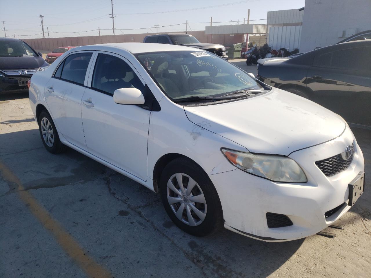 TOYOTA COROLLA BA 2009 with VIN JTDBL40E699083557 - Photo from auction