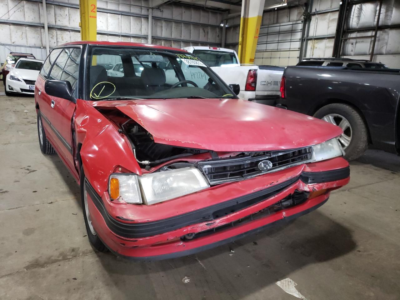 Photo 9 from auction – 1990 SUBARU LEGACY L with VIN JF2BJ63C5LH940588