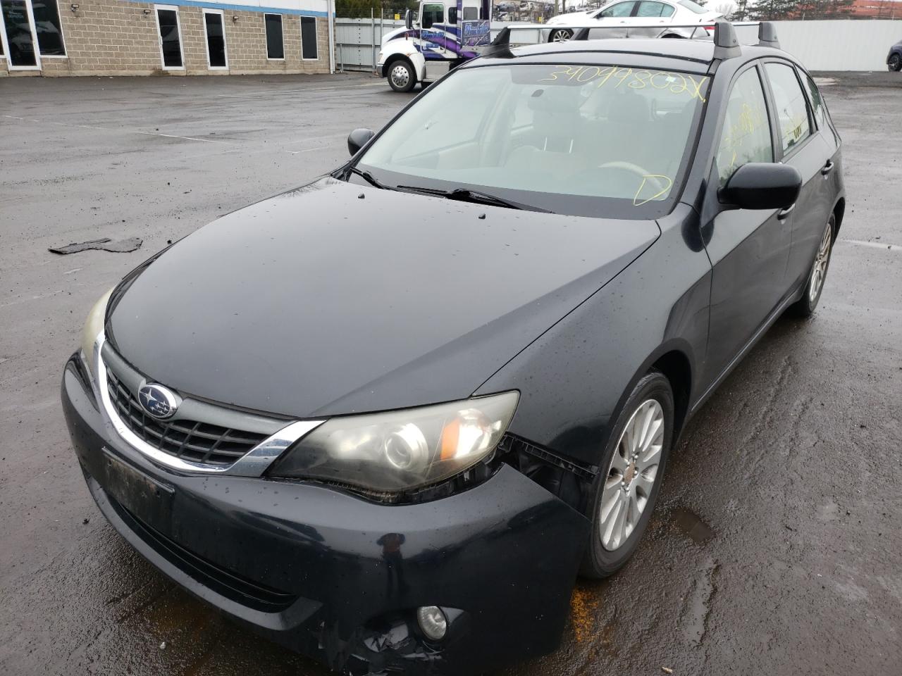 Photo 2 from auction – 2008 SUBARU IMPREZA with VIN JF1GH61668H806022