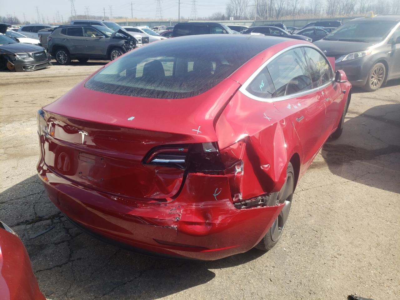 Photo 4 from auction – 2018 TESLA MODEL 3 with VIN 5YJ3E1EB0JF094320
