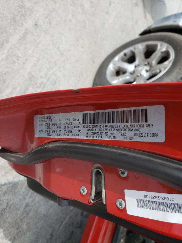 Photo 10 from auction – 2018 RAM 1500 LARAM with VIN 1C6RR7NT7JS271787