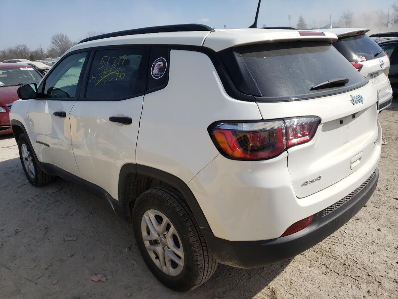 Photo 3 from auction – 2017 JEEP COMPASS SP with VIN 3C4NJDAB9HT631516