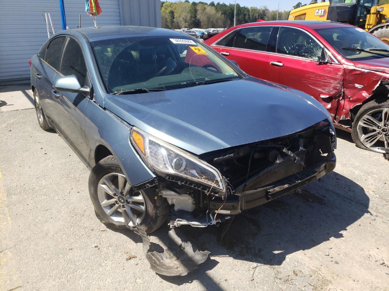 HYUNDAI SONATA SE 2017 with VIN 5NPE24AF3HH468829 - Photo from auction