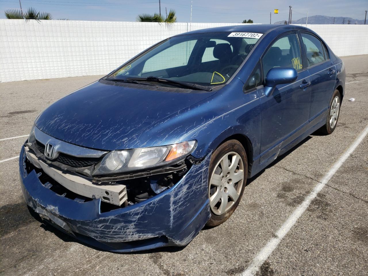 Photo 2 from auction – 2010 HONDA CIVIC LX with VIN 2HGFA1F58AH559116