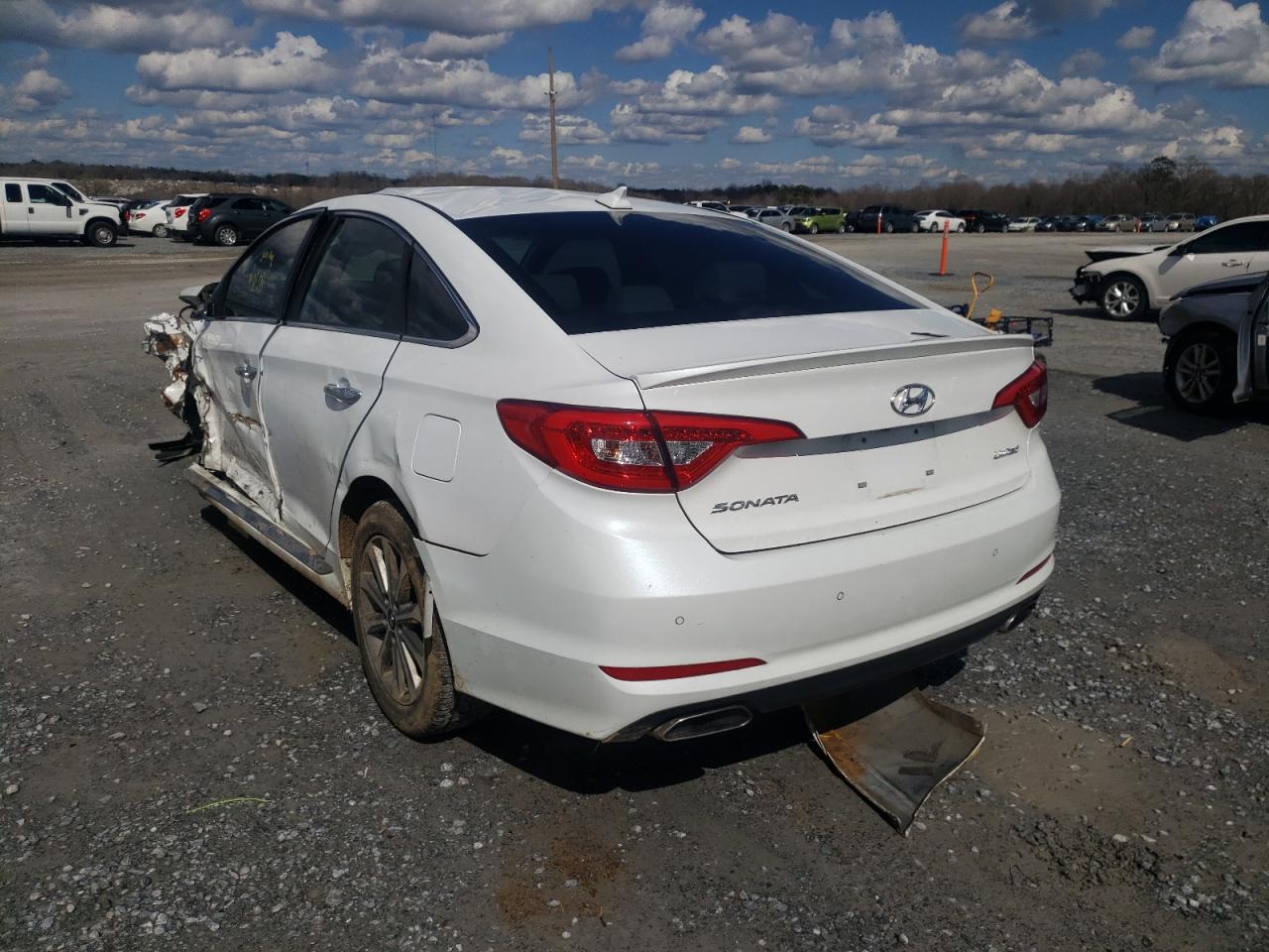 Photo 3 from auction – 2017 HYUNDAI SONATA with VIN 5NPE34AF5HH540224