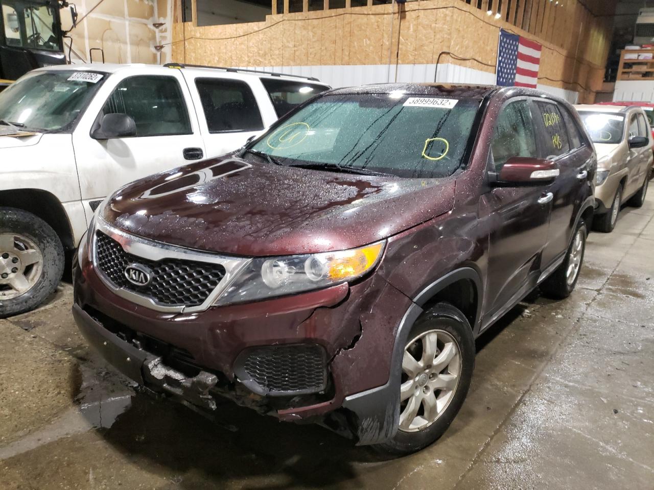 Photo 2 from auction – 2012 KIA SORENTO BA with VIN 5XYKT3A18CG260332