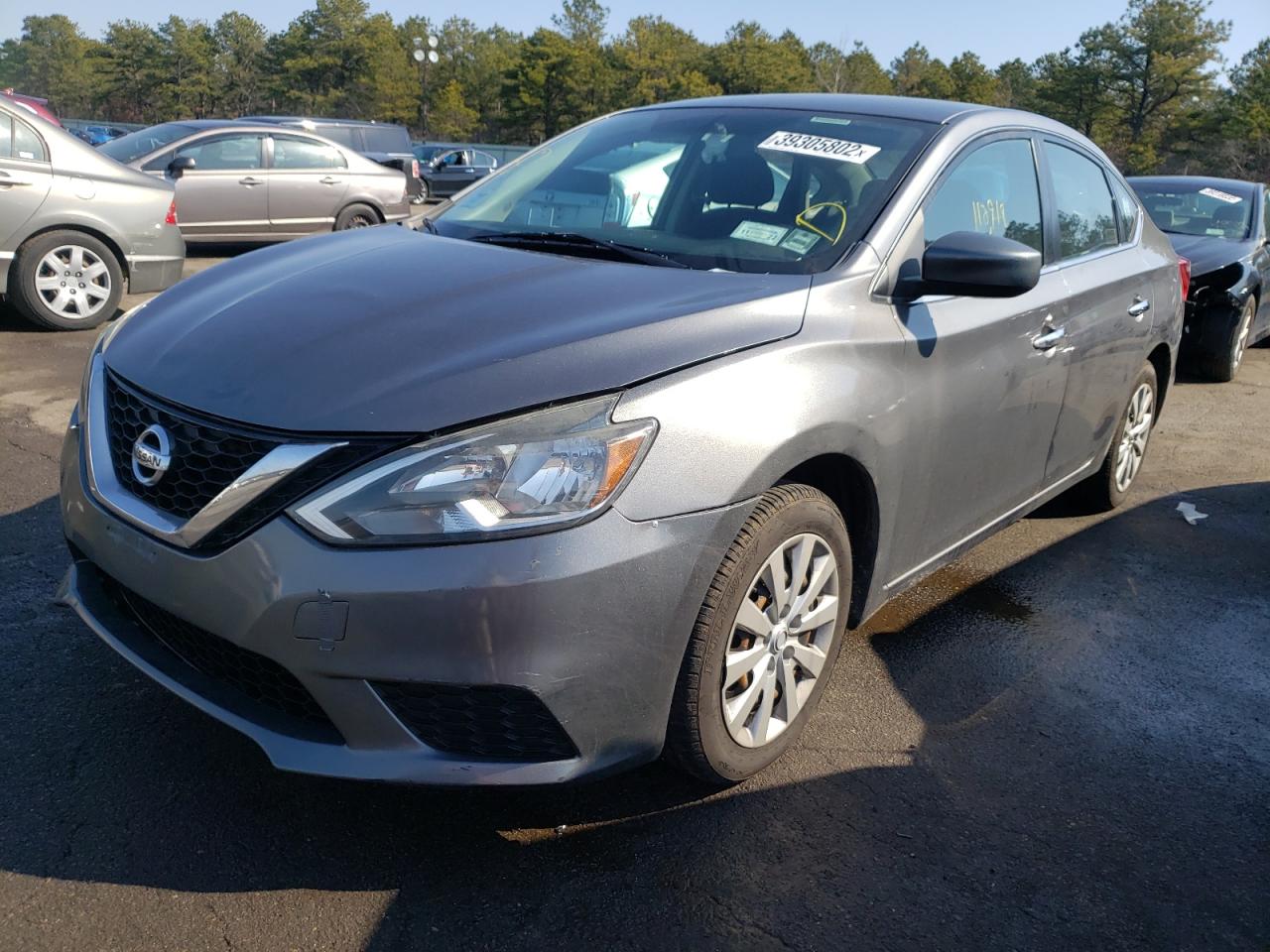 Photo 2 from auction – 2017 NISSAN SENTRA S with VIN 3N1AB7AP2HY387769