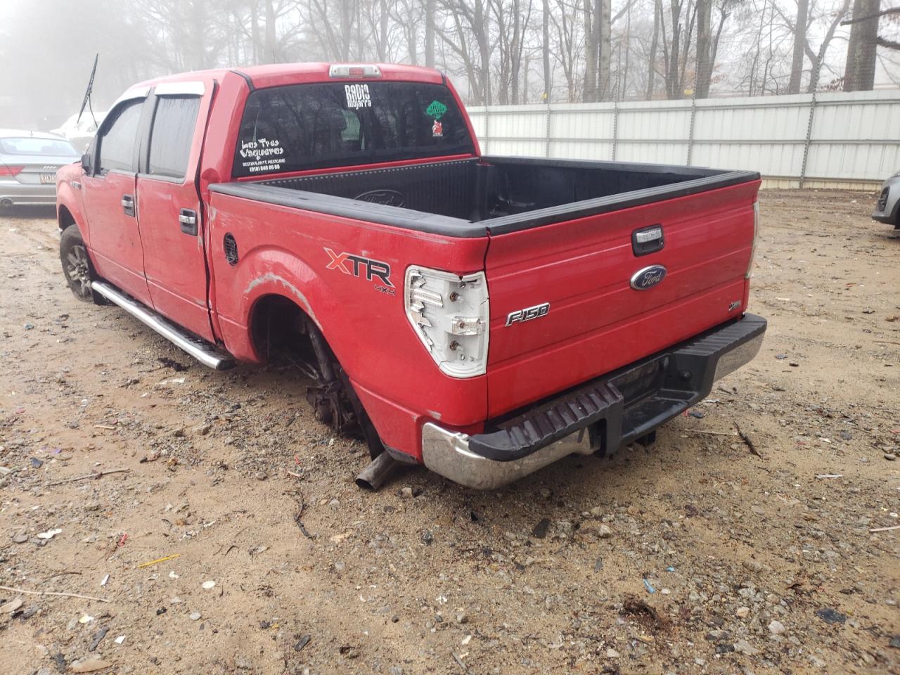 Photo 3 from auction – 2010 FORD F150 SUPER with VIN 1FTFW1EV0AFC08980