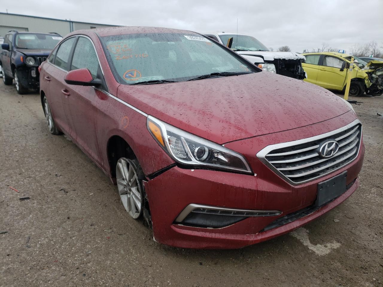 Photo 1 from auction – 2016 HYUNDAI SONATA SE with VIN 5NPE24AF1GH264710