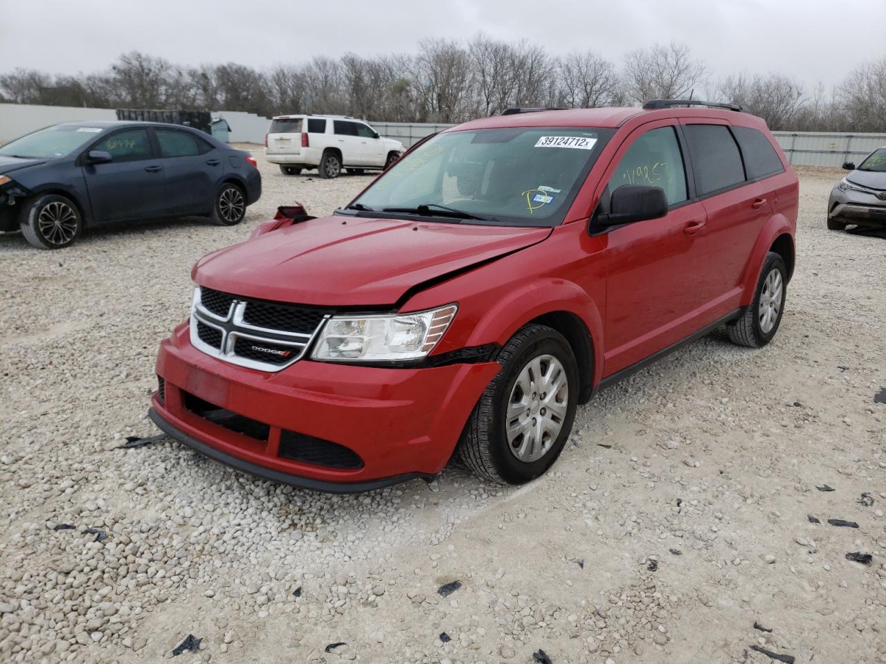 Photo 2 from auction – 2017 DODGE JOURNEY SE with VIN 3C4PDCAB5HT604937