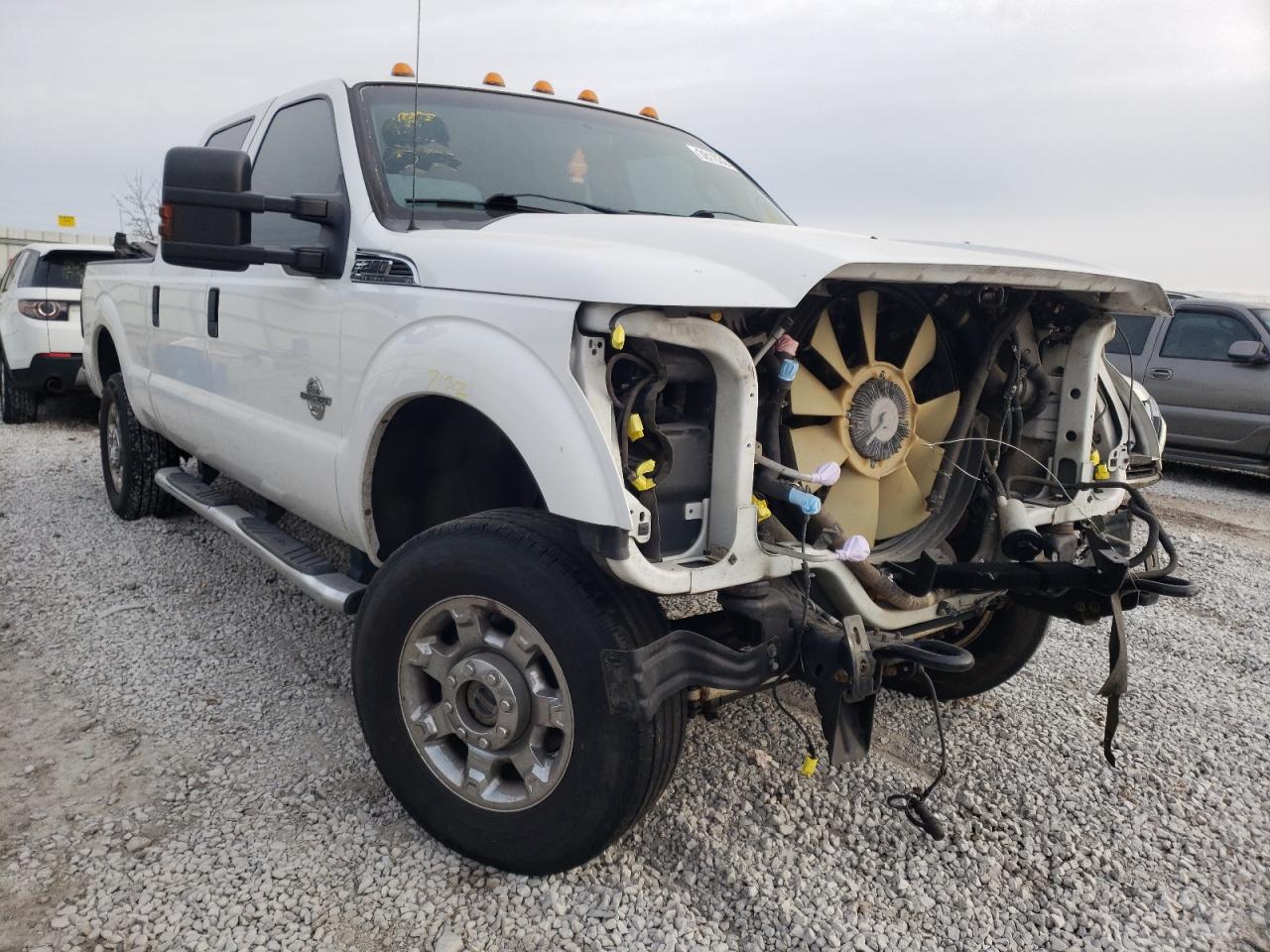 FORD F250 SUPER 2012 with VIN 1FT7W2BT4CEA55106 - Photo from auction