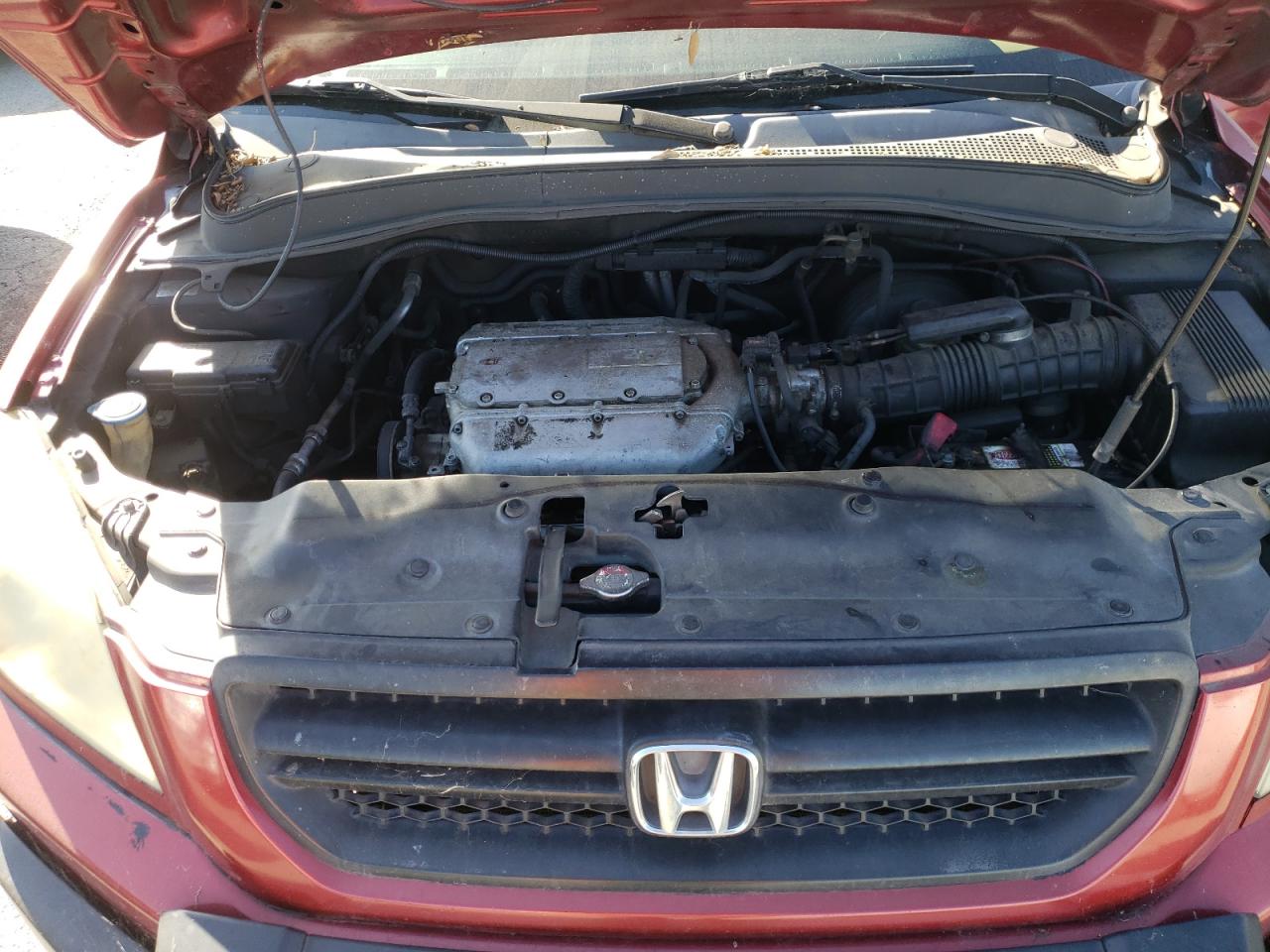 Photo 7 from auction – 2003 HONDA PILOT EXL with VIN 2HKYF18563H514112