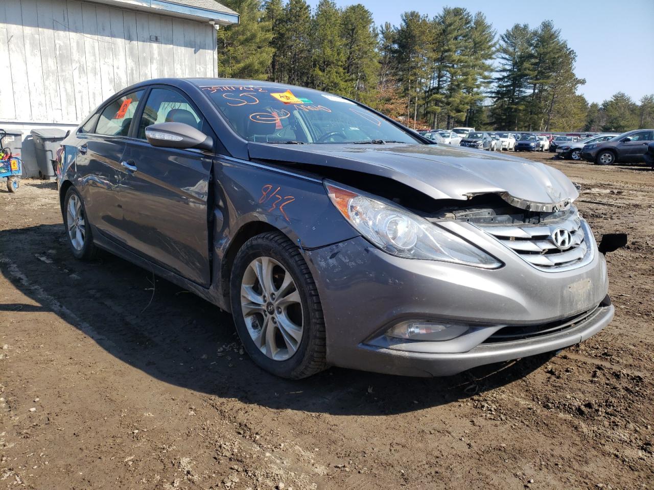 HYUNDAI SONATA SE 2011 with VIN 5NPEC4AC8BH037560 - Photo from auction