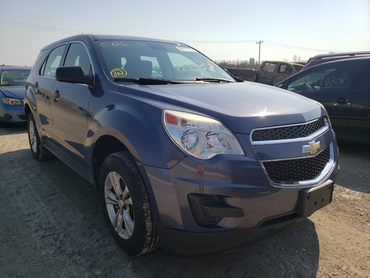 CHEVROLET EQUINOX LS 2013 with VIN 2GNALBEK4D6350799 - Photo from auction