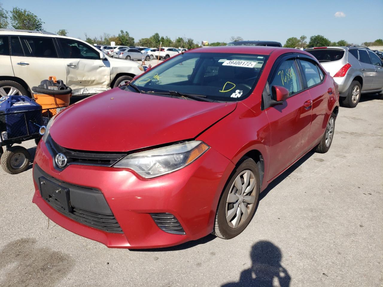 Photo 2 from auction – 2016 TOYOTA COROLLA L with VIN 2T1BURHE7GC594667