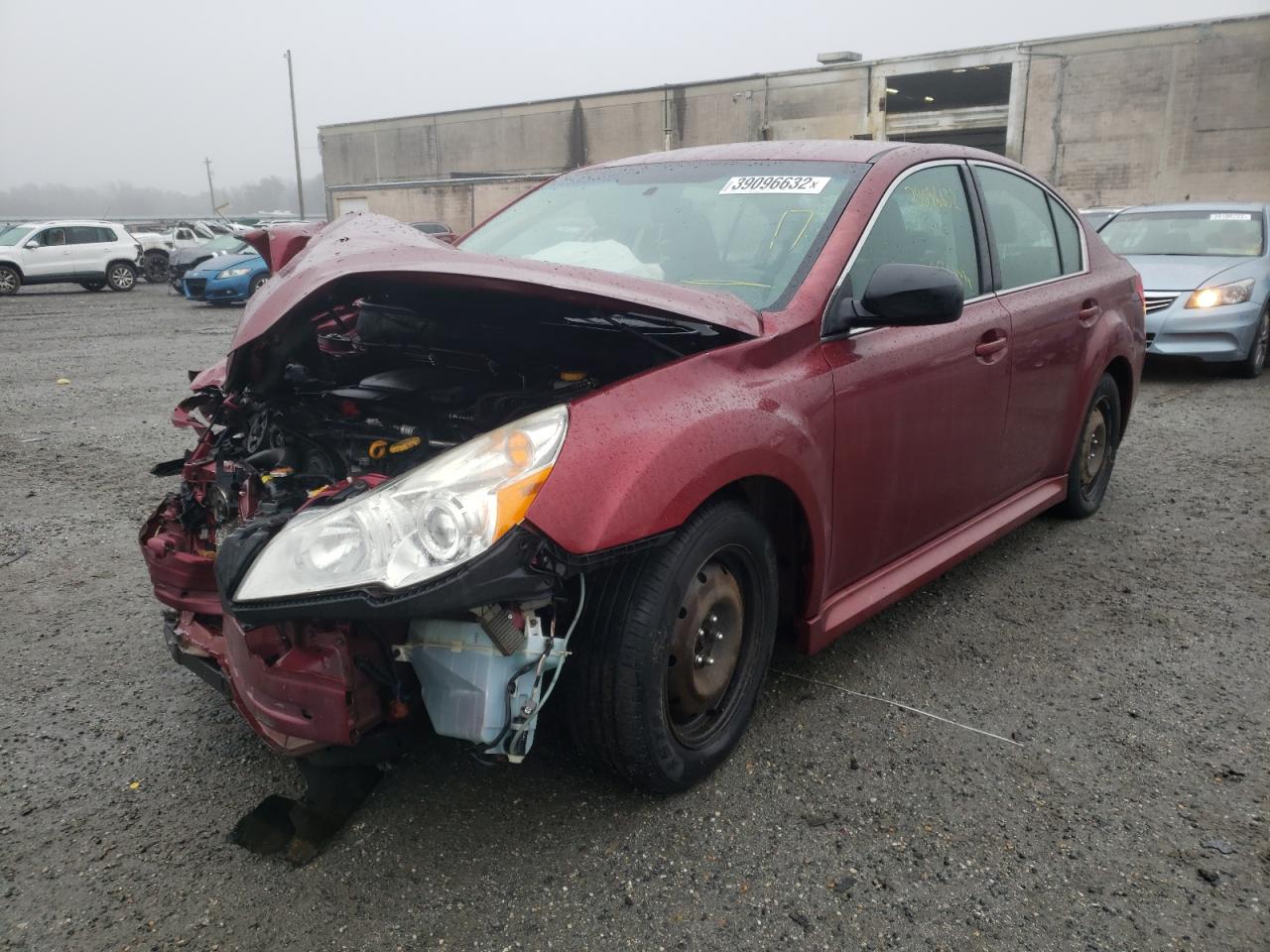 Photo 2 from auction – 2011 SUBARU LEGACY 2.5 with VIN 4S3BMBA60B3220963